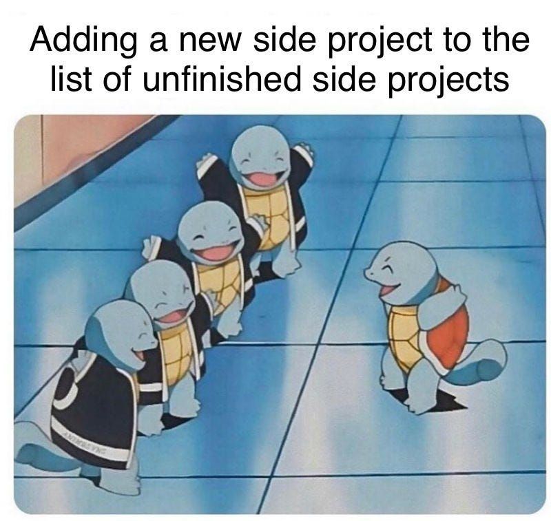 Projetos e mais projetos