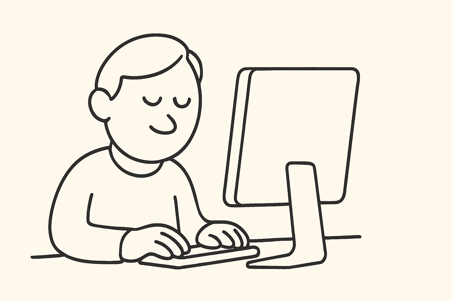 Letras coloridas em uma tela de LCD